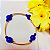 Pulseira Folheada Ouro 18k com Jade facetada - Imagem 8