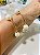 Pulseira Pérolas com tubos folheados à ouro 18 k - Imagem 2