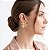 Brinco Flor Dourado – Folheado a Ouro 18k - Imagem 2