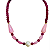 Colar Jade Pink com Gotas Jade Rosa - Imagem 1