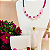 Colar Jade Pink com Gotas Jade Rosa - Imagem 2