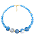 Colar Jade Angelita com Jade Azul Craquelada - Imagem 2