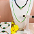 Colar Jade Melancia com Jade Peridoto - Pingente Zircônia Coração - Imagem 3