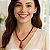 Colar Jade Rubi com Pingente Gota Jade Facetada - Imagem 4