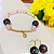 Pulseira Quartzo Rosa com Pedra Labradorita  e Pingente Ponto de Luz - Imagem 2