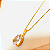 Colar Longo Pingente Gosta Zircônia Cristal - Imagem 3