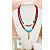 Colar Pedras Naturais - Boho Chic - Dente de Sabre Dourado - Imagem 2