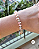 Pulseira aço inox CASCALHOS ROSE - Imagem 4
