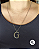 Colar aço inox LETRA GRANDE G - Imagem 1