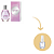 Glow La Rive Eau de Parfum Feminino  (Ref. Olfativa Chance Tendre) - Imagem 2