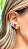 Brinco EarCuff Pedras Fusion - Imagem 1