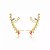 Brinco Ear Cuff Pedras - Imagem 1