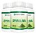 3 Potes Spirulina Kit 360  Cáps - Status Verde - Imagem 1