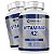 2 Potes Vitamina K2 Kit 120 Cáps - Status Verde - Imagem 1
