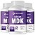 3 Potes Calcium MDK 120 Cápsulas 1000mg - Status Verde - Imagem 1