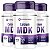 3 Potes Calcium MDK 60 Cápsulas 1000mg - Status Verde - Imagem 1