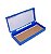 Caixa Porta Lâminas para 50 Lâminas 25.4X76.2MM (1"X3") , azul, ABS - Imagem 1