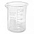 Bequer Forma Baixa 250ml Graduado Vidro Boro 3.3 - CX/ 12 un - Imagem 1