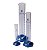 Proveta Graduada Base Sextavada Plástica PP Vidro Boro 3.3 25ml - CX/ 10 un - Imagem 1
