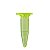 Microtubo Tipo Eppendorf Cap. 0,38ml, Graduado Verde PP Autoclavável, PCT 1000und - Imagem 1