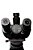 Microscopio NEW OPTICS Trinocular Otica Finita Acromatico Led 1W - Imagem 4