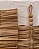 Duo Folhas Decorativas Palha Artesanal - Imagem 3