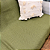 Manta Decorativa Artesanal Frade Verde 1,20 x 1,80 - Imagem 2