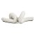 Escultura Orgânica Elo em Cerâmica Off White - Imagem 4