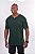 CAMISETA GOLA V ROUND VERDE ESCURO - Imagem 1