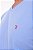 CAMISETA GOLA V ROUND AZUL CLARO - Imagem 3