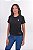 CAMISETA FEMININA ROUND LOGO BABY LOOK PRETA - Imagem 4