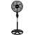 Ventilador de Coluna Oscilante, Turbo 6 Pás Premium, Preto, 40cm, 220V - Imagem 1