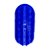 Raspadeira Oval De Plástico Com Pontas Finas Azul - Agrozootec - Imagem 2