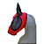 Máscara Contra Moscas Em Lycra Vermelha - Boots Horse - Imagem 1