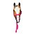 Cabresto Com Cabo Trançado de Paracord Rosa - Boots Horse - Imagem 4