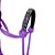 Cabresto Miçangas Com Cabo Cor Roxo - Boots Horse - Imagem 3