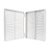 Caixa Porta Lâminas Para 100 Lâminas 26 mm X 76 mm Branca - Laborcare - Imagem 4