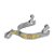 Espora Inox Crista Custom Floral - Boots Horse - Imagem 1