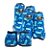 Kit Color Completo Estampa Botas Azul - Boots Horse - Imagem 1