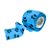 Atadura Elástica Autoaderente Azul Claro Com Patinhas 5 cm x 4,5 mt Kit Com 5 Unidades - Imagem 3