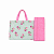 Kit Passeio Pet Bolsa + Colchonete Flores - SS Pet's - Imagem 1