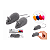 Kit 2 Ratinhos Brinquedo para Gatos interativo Ratinho de pelúcia - Imagem 1