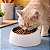 Comedoouro para Gatos Formato de Gatinho com Tigela de Inox - Imagem 2