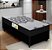 Cama Box Solteiro com colchão D33 - Imagem 1