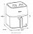 Fritadeira Air Fryer 3,0L Multilaser - Imagem 2