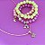 Conj Colar Fio E Pulseiras Encanto - Imagem 1
