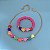 Conj Colar E Pulseira Fimo Estrelas - Imagem 1