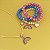 Conj Colar Fio E Pulseiras Arco Iris - Imagem 1