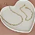 Conj Choker E Pulseira Elo Corações N2 - Imagem 2