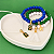 Conj Colar Fio e Pulseiras Brasil - Imagem 3